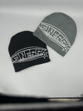 S-Star Beanie Grey/White