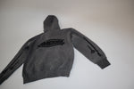 S-STAR | Acid wash Grey Distressed hoody