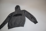 S-STAR | Acid wash Grey Distressed hoody